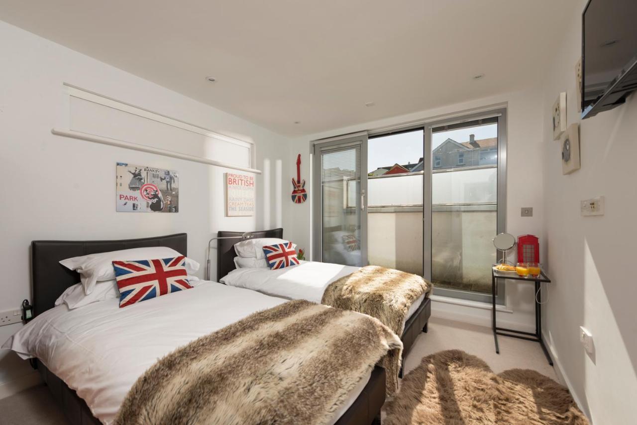 Fistral Beach Penthouse, Newquay Crantock Extérieur photo