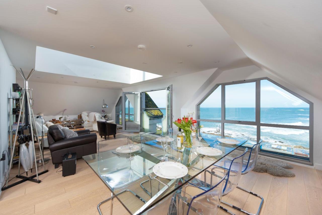 Fistral Beach Penthouse, Newquay Crantock Extérieur photo