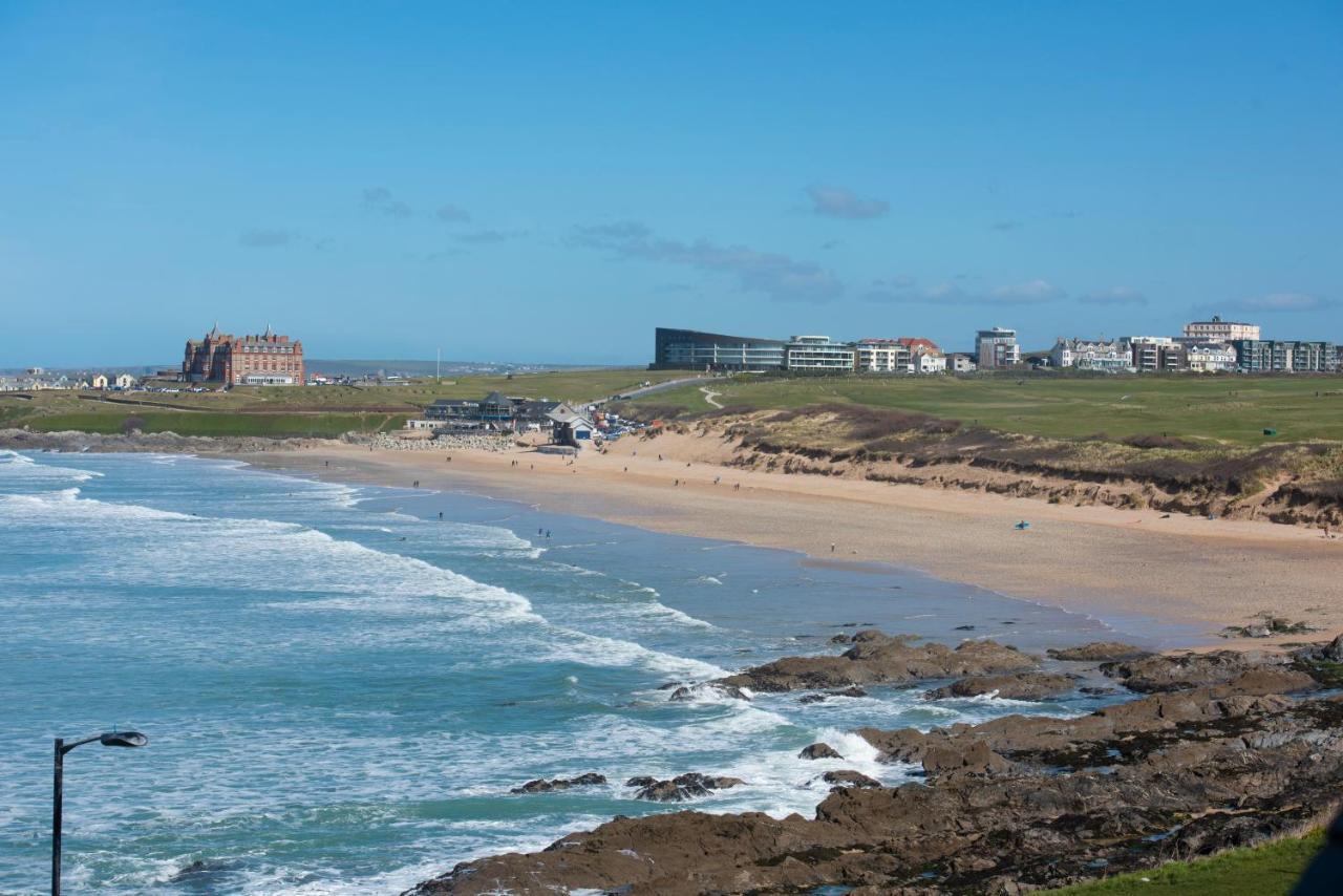 Fistral Beach Penthouse, Newquay Crantock Extérieur photo