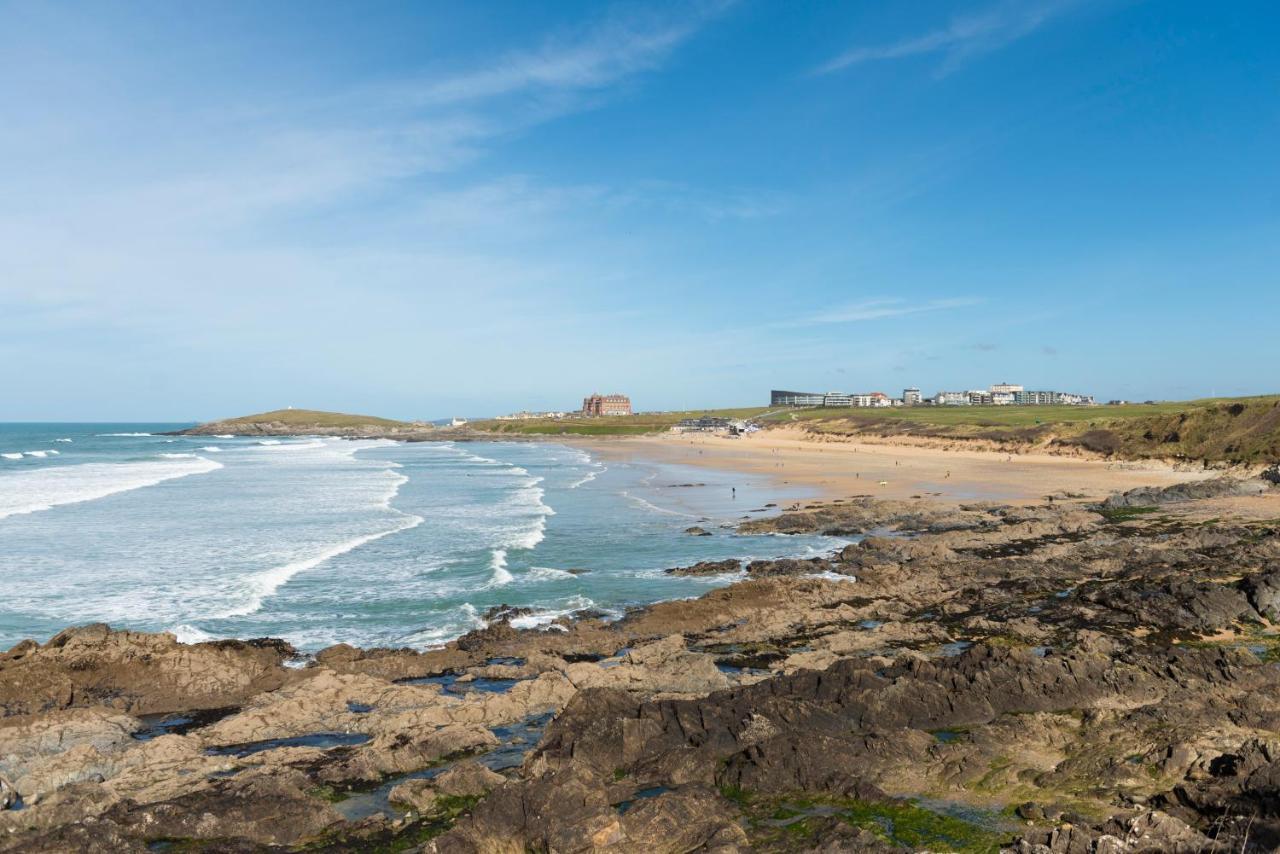 Fistral Beach Penthouse, Newquay Crantock Extérieur photo