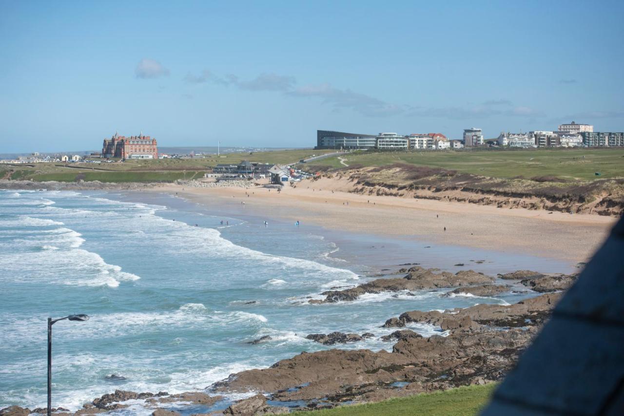 Fistral Beach Penthouse, Newquay Crantock Extérieur photo