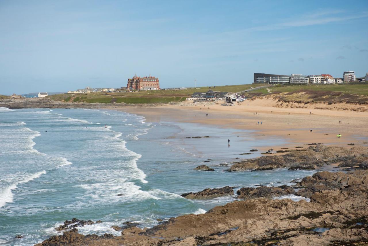 Fistral Beach Penthouse, Newquay Crantock Extérieur photo