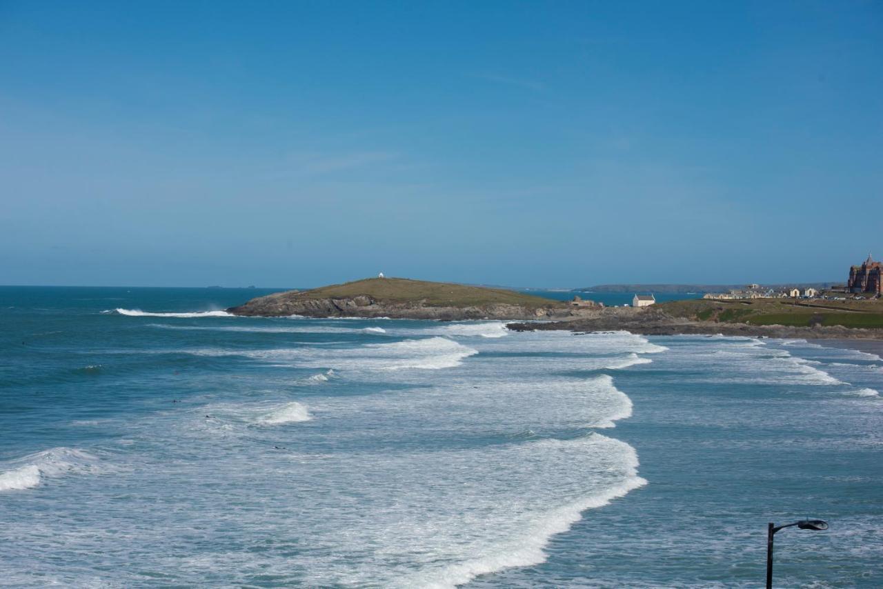 Fistral Beach Penthouse, Newquay Crantock Extérieur photo