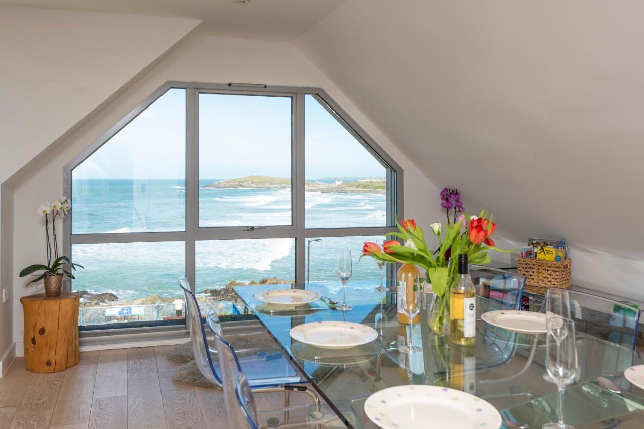 Fistral Beach Penthouse, Newquay Crantock Extérieur photo
