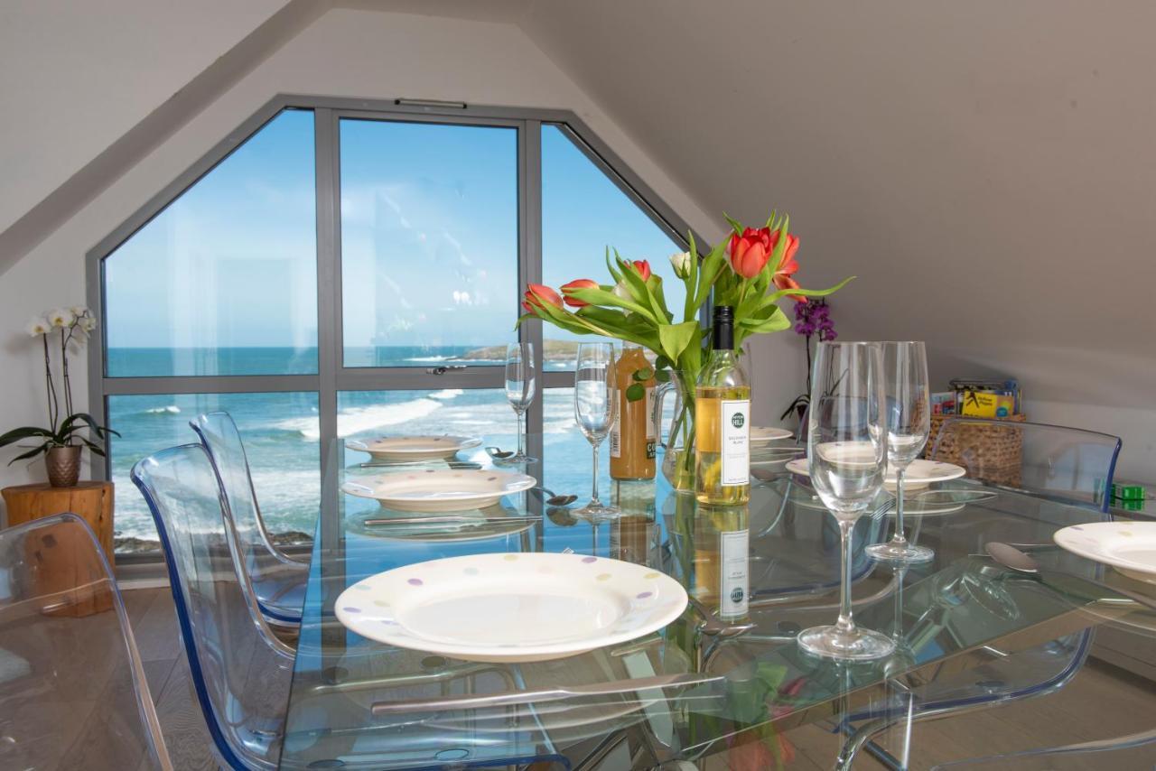 Fistral Beach Penthouse, Newquay Crantock Extérieur photo
